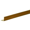 K&S KS9882 Messing Angle: 0.014" væg - 1/4" Leg Length - 12" Lang (1 stk.)