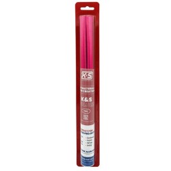 K&S KS6045 Pink Aluminum Crafting Foil 0.004" Tykkelse (36 Ga) x 12" Brede x 24" Lang (1 Roll)