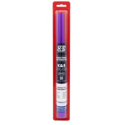 K&S KS6050 Purple Aluminum Crafting Foil 0.004" Tykkelse (36 Ga) x 12" Brede x 24" Lang (1 Roll)