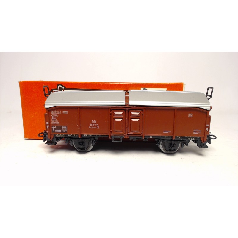 Märklin 4619 DB Kmmks51 Skydetagsvogn