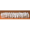 Preiser 68290 60 unbemalte Figuren. Bausatz