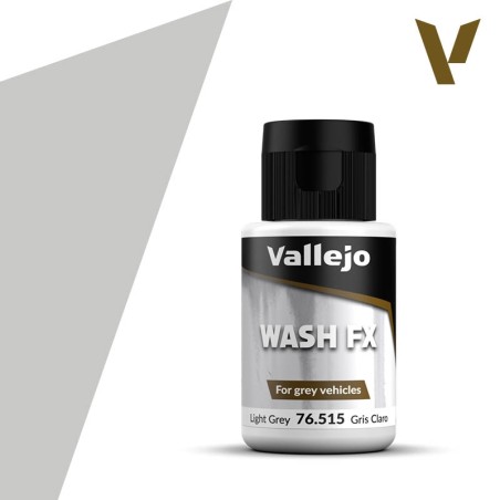 Vallejo 76515 Wash-Color, Hellgrau, 35 ml