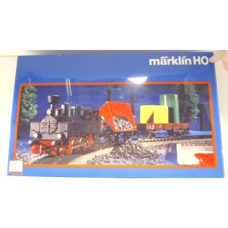 Märklin 0981 Startsæt med damplok og skinnecirkel Analog AC