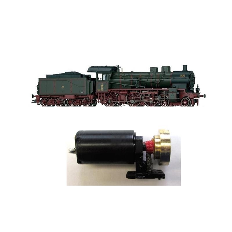 SB-Modellbau 22124 H0 Motorisierungssatz für Märklin BR 38, ÖBB Reihe 638 neueres Modell