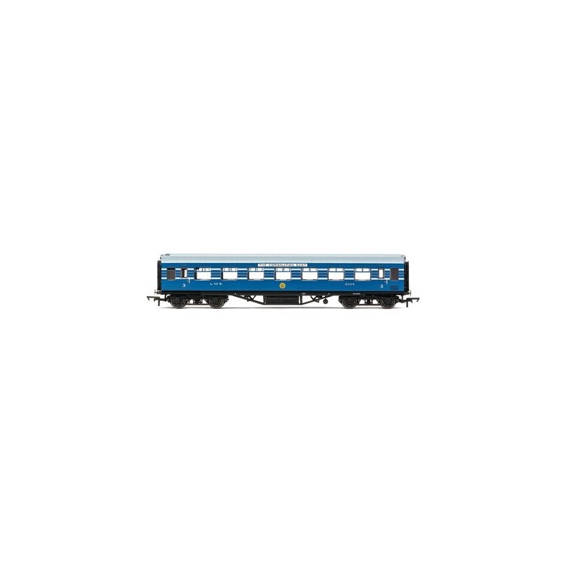 Hornby R40052 LMS, Stanier D1961 Coronation Scot 57' BFK, 5053- Era 3