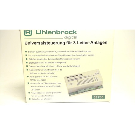 Uhlenbrock 68730 Universal styring til 3-skinne digital anlæg