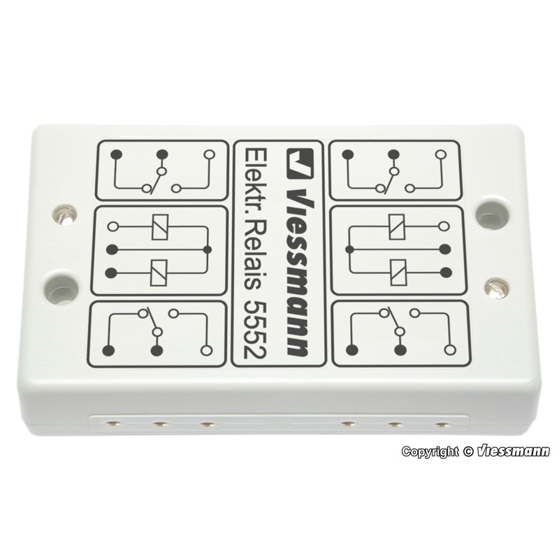 Viessmann 5552 Elektronisches Relais 2x2UM