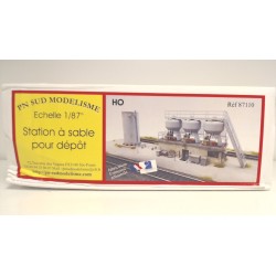 PN Sud Modelisme 87110 Station à sable pour dèpôt Resin byggesæt