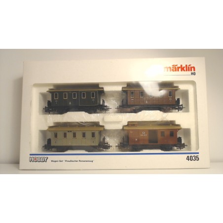 Märklin 4035 KPEV personvognsæt