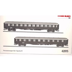 Märklin 42815 DSB A og B vognssæt Ep4