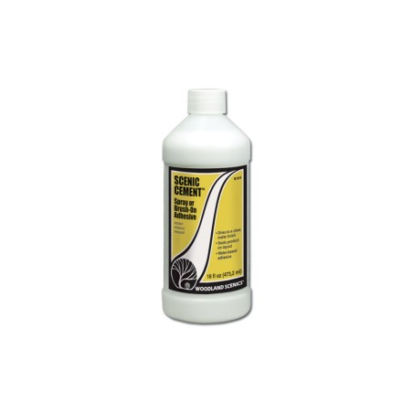 Woodland WS191 Scenic Cement 16 Fl Oz