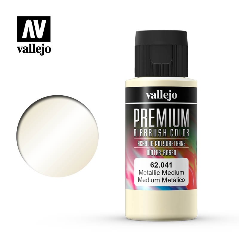 Vallejo 62041 Metallic, mittel, 60 ml