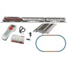 Piko 59020 SmartControl light S-Set DB Personenzug BR 220 mit 2 Wagen A-Gleis mit Bettung IV