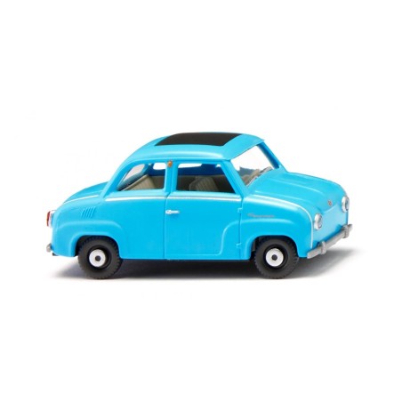 Wiking 18498 Glas Goggomobil - eisblau