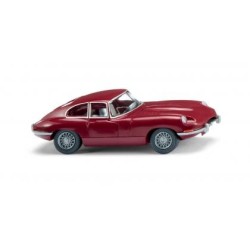 Wiking 80303 Jaguar E-Type Coupe - purpurrot