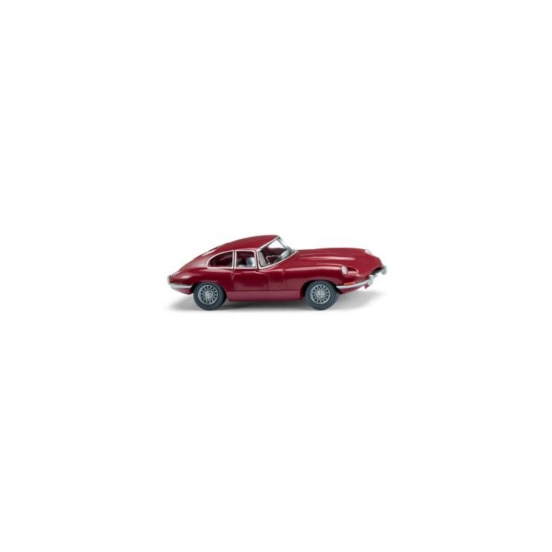 Wiking 80303 Jaguar E-Type Coupe - purpurrot