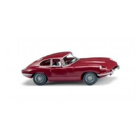 Wiking 80303 Jaguar E-Type Coupe - purpurrot