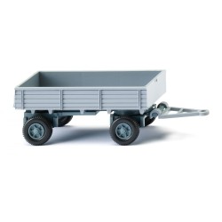 Wiking 40002 Lkw-Anhänger - alpenblau - truck trailer - alpine blue