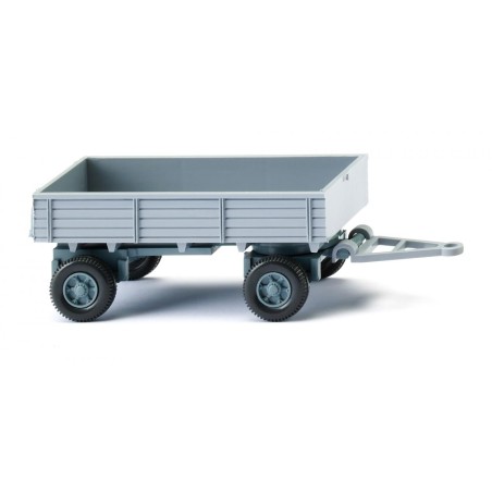 Wiking 40002 Lkw-Anhänger - alpenblau - truck trailer - alpine blue