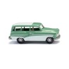 Wiking 85006 Opel Caravan 1956 - mintgrün mit weißem Dach