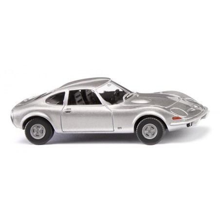 Wiking 80410 Opel GT - silber-metallic