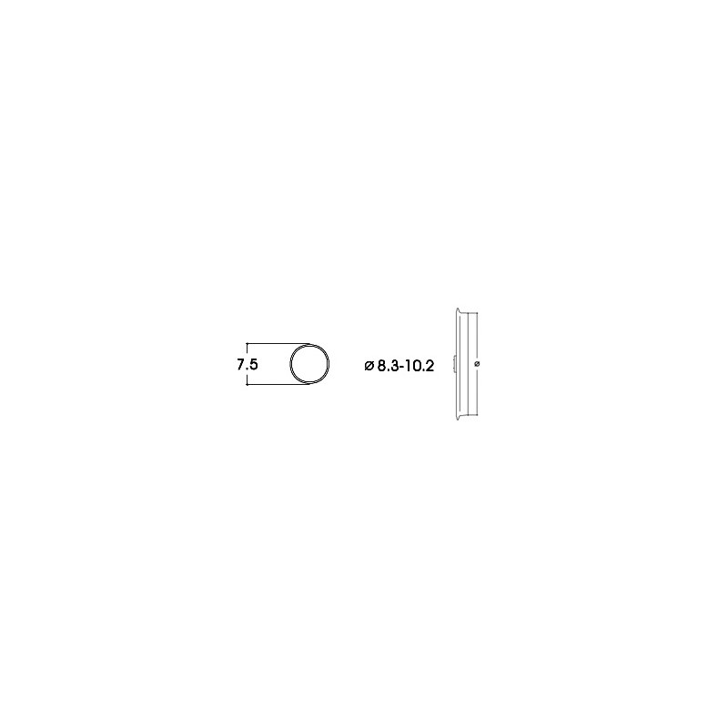 Roco 40068 Haftrings.10Stk.8,3 bis 10,2mm