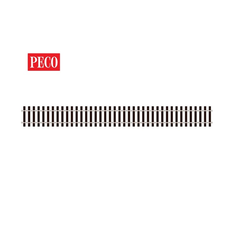 Peco SL-100 Wooden sleeper type, nickel silver rail