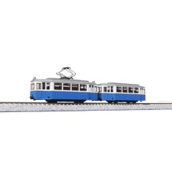 Lemke K14806-1 Straßenbahn Düwag 2-tlg Blau/Weiss