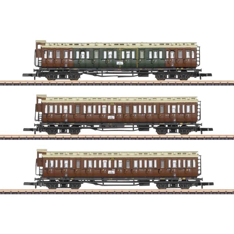 Märklin 87568 Abteilwagen-Set KPEV