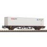 Piko 27720 Containertragwg. Lgjs DSB  V, beladen mit 40`Container DSB