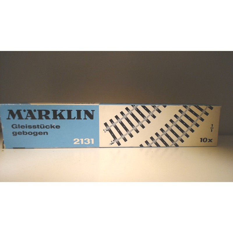 Märklin 2131 10 stk Buetskinne