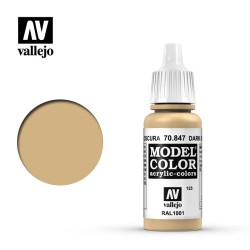 Vallejo 70847 Sand, dunkel, matt, 17 ml