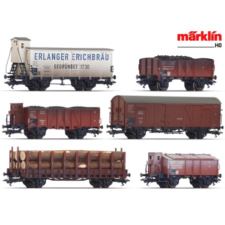 Märklin 46088 Güterwag-Set,6 Wag.gealt.DRG