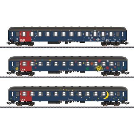 Märklin 42698 Reisezugwagen-Set DSB