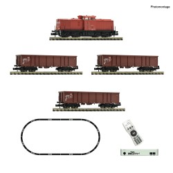 Fleischmann 5170005 z21 start Digitalset: Diesellokomotive BR 204 mit Güterzug, DB AG