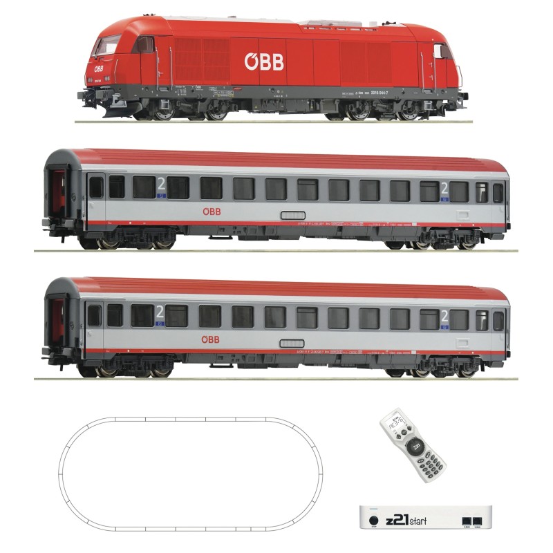 Roco 5110005 z21 start Digitalset: Diesellokomotive Rh 2016 mit Schnellzug, ÖBB