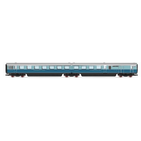 Hornby R40226 LNER, Coronation Open Third & Brake Third Articulated Coach Pack - Era 3