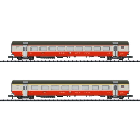 Trix T18721 Wagen-Set Swiss Express Set B