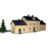 Hobbytrade 87258 DSB station med perron, gule sten