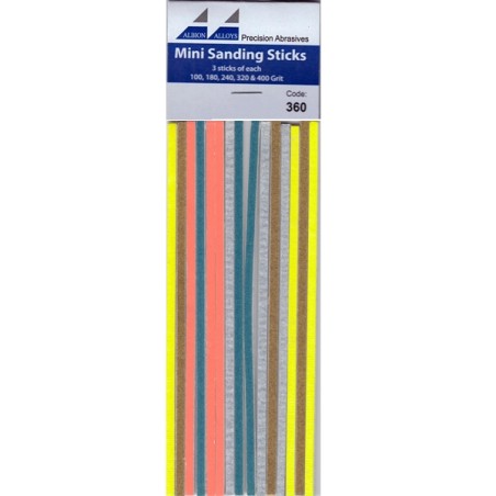 Albion 360 Mini Sanding Sticks - Assorted