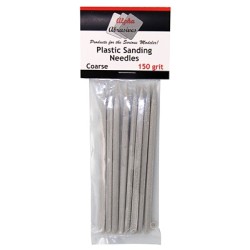 Albion 344 Plastic Sanding Needle - Coarse 150 Grit