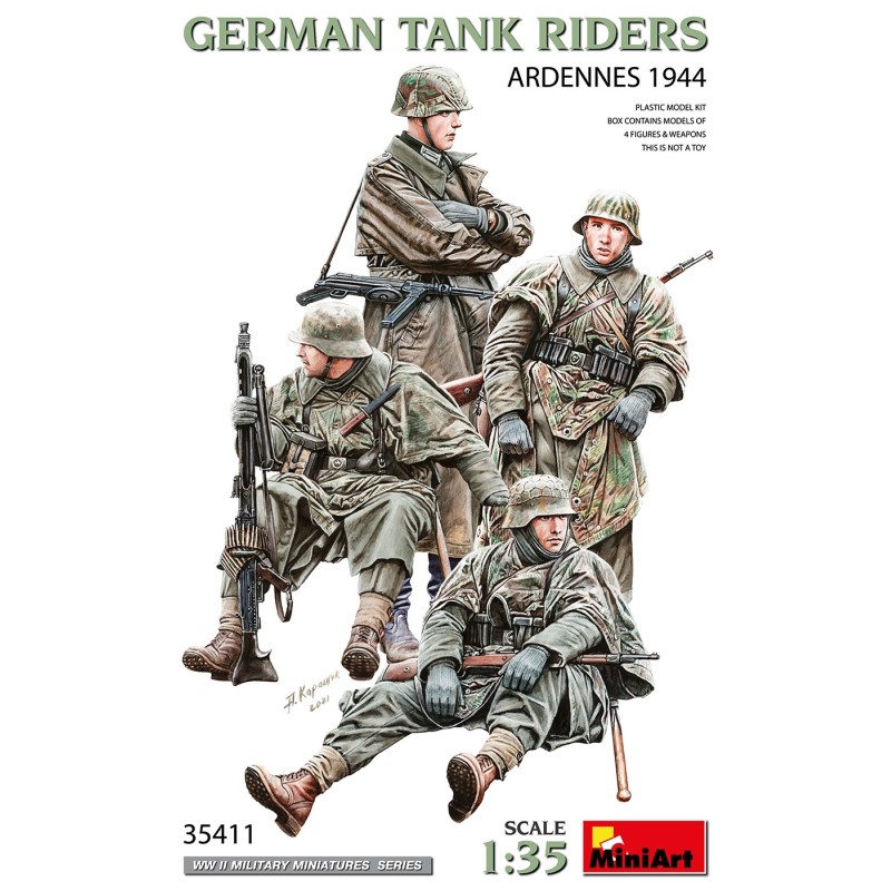 MiniArt 35411 GERMAN TANK RIDERS. ARDENNES 1944