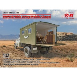 ICM 35586 WWII British Army Mobile Chapel