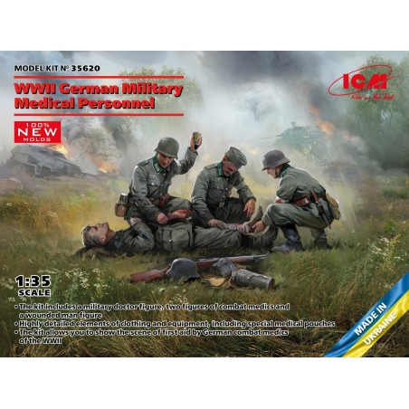 ICM 35620 WWII German Military Medical Personnel