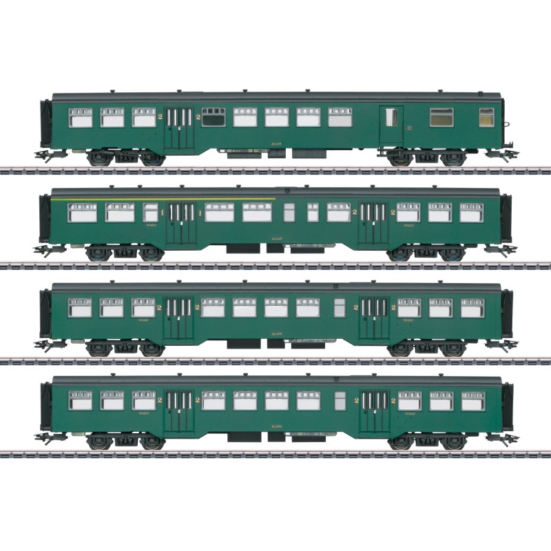 Märklin 43544 Wagen-Set Nahverkehr SNCB