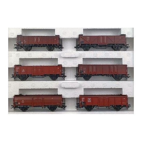 Märklin 46021 Wagen-Set offene Güterwagen DB