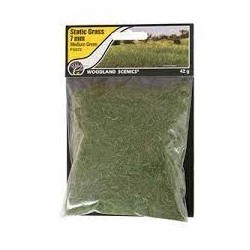 Woodland WFS622 7mm Static Grass Medium Green