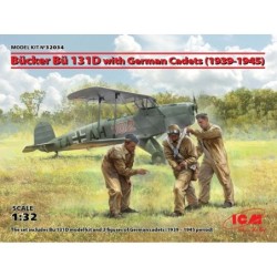 ICM 32034 Bücker Bü 131D med tyske kadetter
(1939-45) 1/32