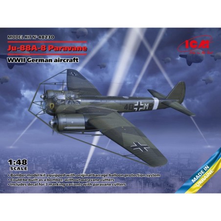 ICM 48230 Ju-88A-8 Paravane