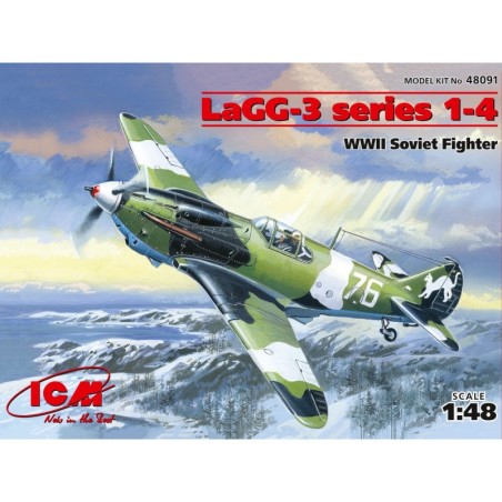 ICM 48091 LaG-3 serie 1-4 WWII Sovjet kampfly
1/48